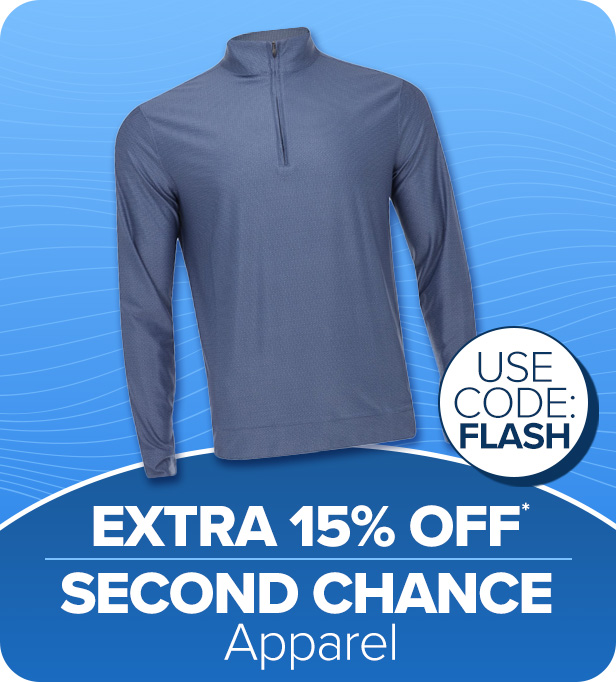 Extra 15% off Second Chance with Code: FLASH