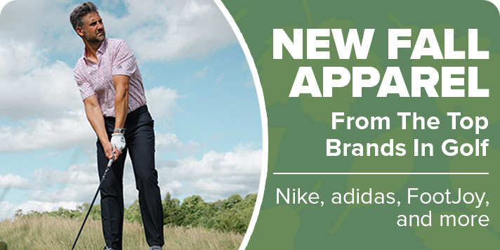 New Fall Apparel from the Top Brands in Golf
