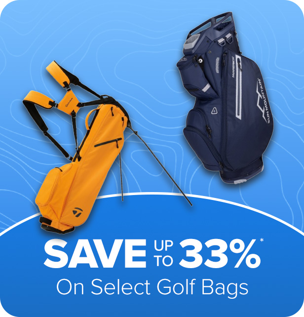 Save up to 33% on Select Golf Bags