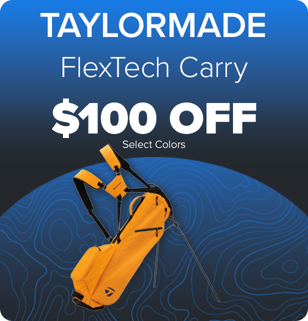 TaylorMade FlexTech Carry $100 off Select Colors
