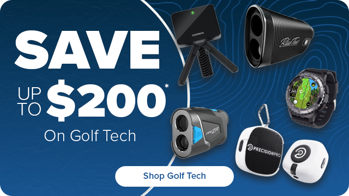 Save up to $200 on Golf Tech
