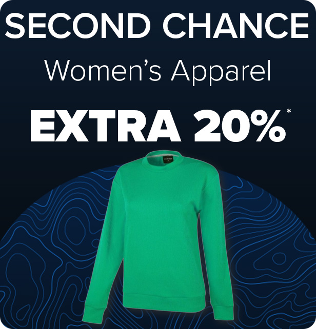 Save 20% on Women's Second Chance Apparel