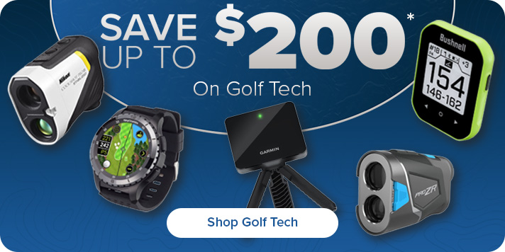 Save up to $200 on Golf Tech