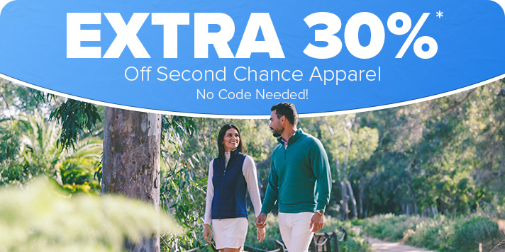Extra 30% off Second Chance Apparel