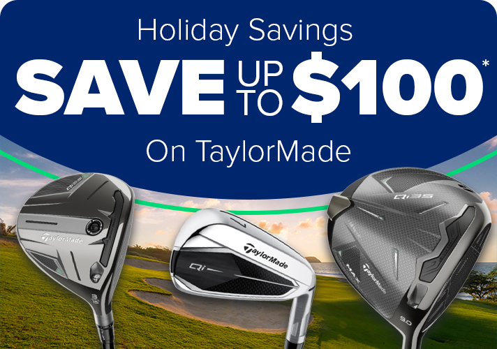 Holiday Savings on TaylorMade Qi35 Metals & Qi Irons - Save up to $100