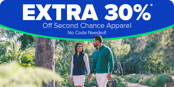 Extra 30% off Second Chance Apparel - No Code Needed