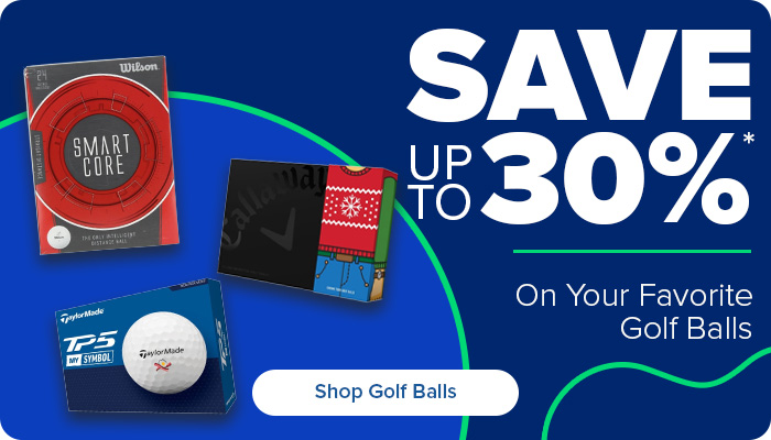 Save Up To 30% On Your Favorite Brands of Golf Balls