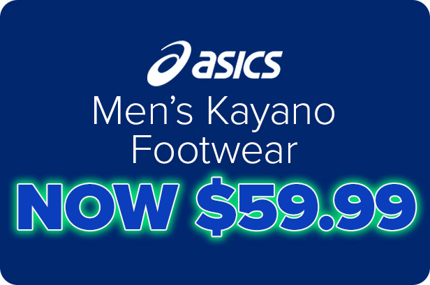 Asics Mens Kayano now $59.99
