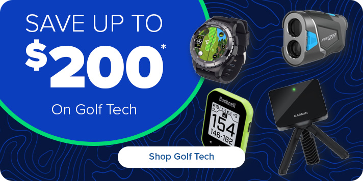 Save up to $200 on Golf Tech