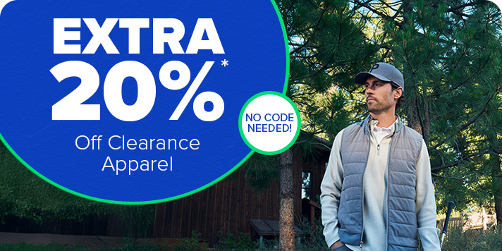 Extra 30% off All Clearance Apparel