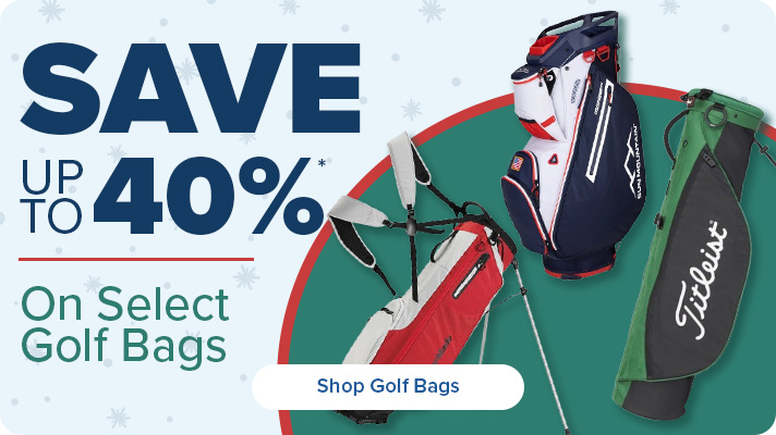 Save up to 40% on Select Golf Bags