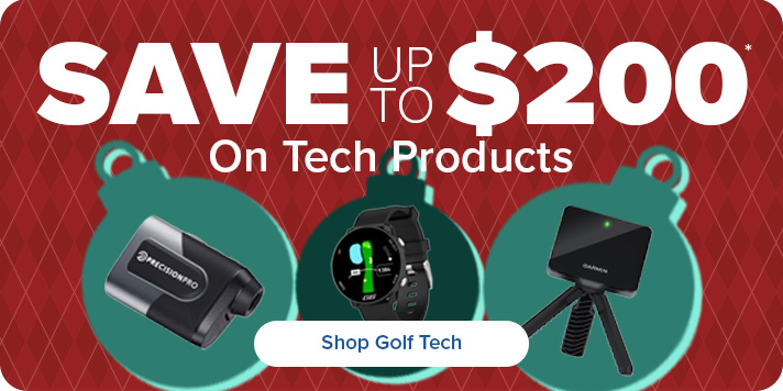 Save up to $200 on Golf Tech