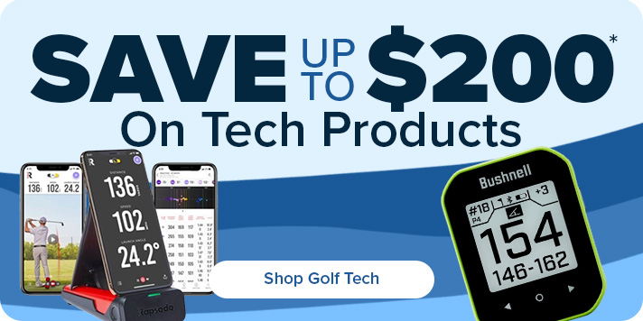 Save up to $200 on Golf Tech