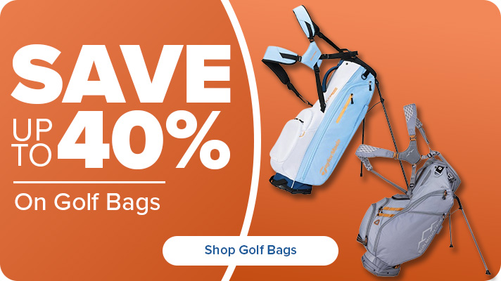 Huge Savings on Golf Bags - Save up to 40%
