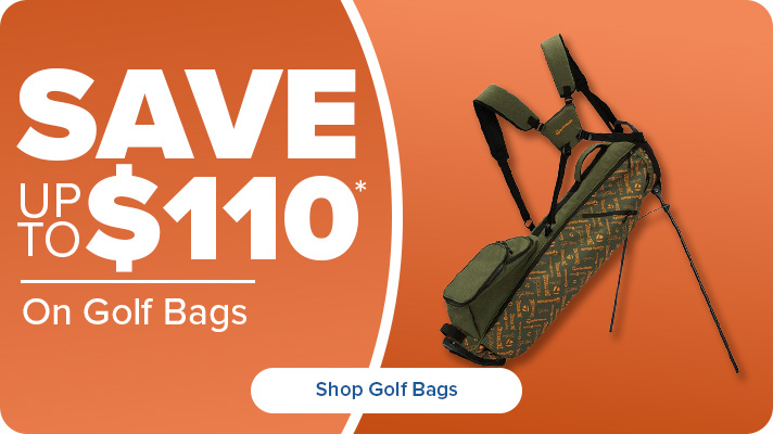 Save up to $110 on Golf Bags
