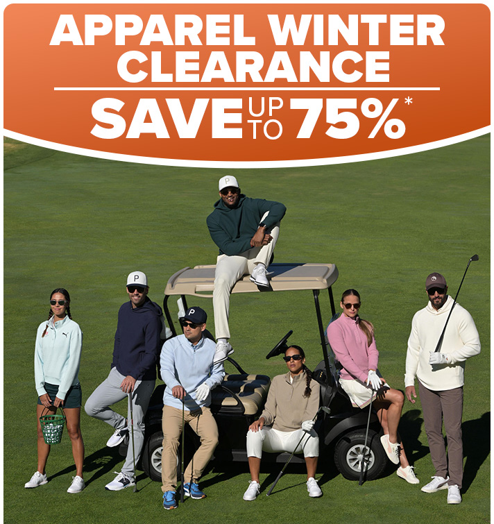 Apparel Winter Clearance, save up to 75%