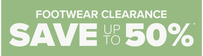 Save Up To 50% On Footwear