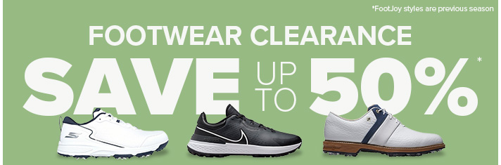 Save Up To 50% On Footwear
