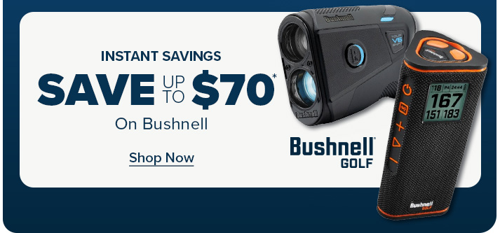 Save Up To $70 on Bushnell Tech