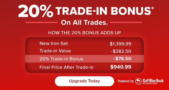 20% Trade-in Bonus on All Trades