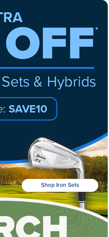 Save an Extra 10% On Preowned Iron Sets & Hybrids with Code: SAVE10