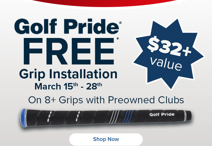 Golf Pride FREE Grip Installation