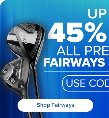 Up to 45% Off All Preowned Fairways & Hybrids with Code: SAVE