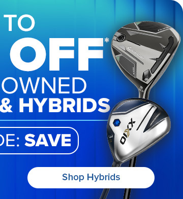 Up to 45% Off All Preowned Fairways & Hybrids with Code: SAVE