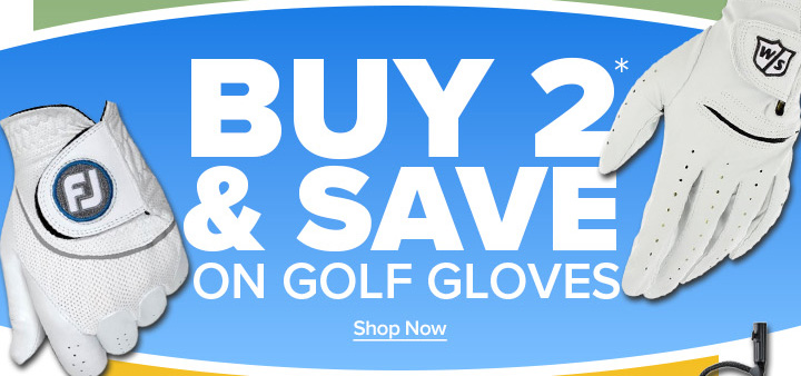 Buy 2 and Save on Golf Gloves