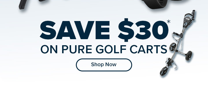 Pure Golf Pull Carts - Starting at $149.98