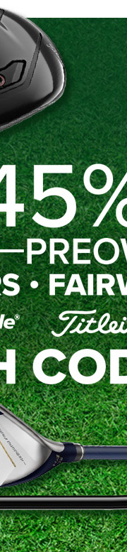 Up To 45% Off Preowned Drivers, Fairways & Hybrids From Titleist With Code: GREEN