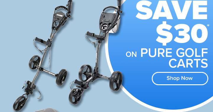 Save $30 on Pure Golf Carts