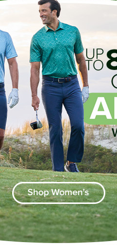 Up To 80% Off Clearance Apparel with Code: GREEN