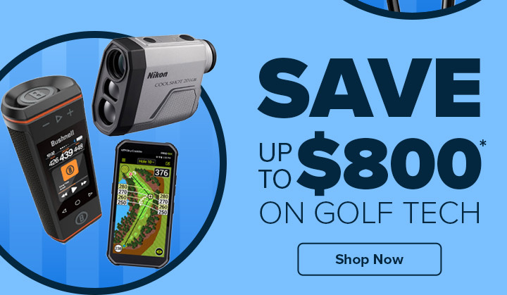 Save Up to $800 on Golf Tech