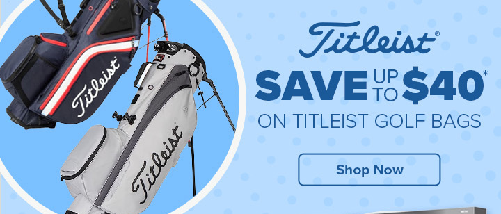 Save up to $40 on Titleist Golf Bags
