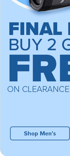 Clearance Apparel - Buy 2 Get 1 Free