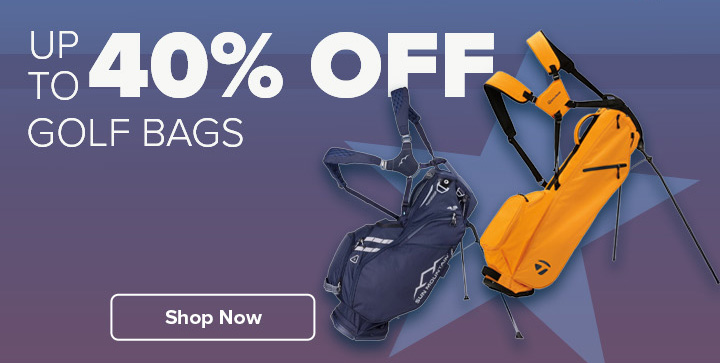 Up to 40% Off Golf Bags