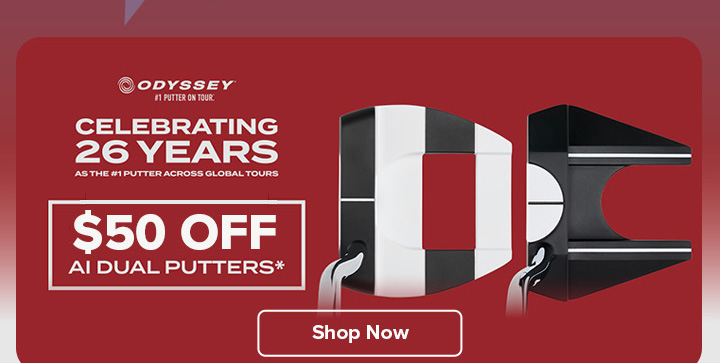 Odyssey Ai-DUAL Putter Promo