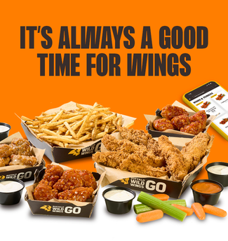 IT'S ALWAYS A GOOD TIME FOR WINGS