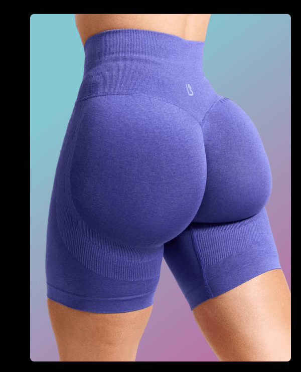 Miracle Seamless Short 6" - Lunar Blue