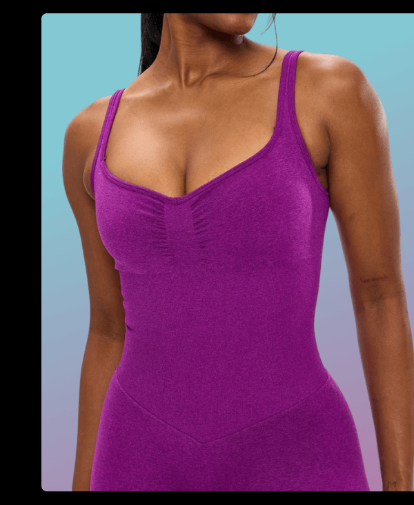 Shape Seamless Bodysuit - Grape Juice