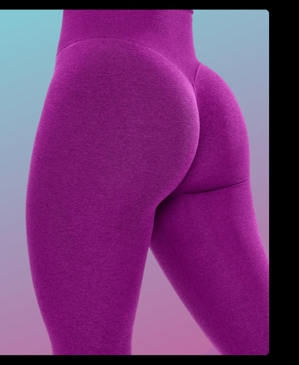 Miracle Seamless Legging - Grape Juice