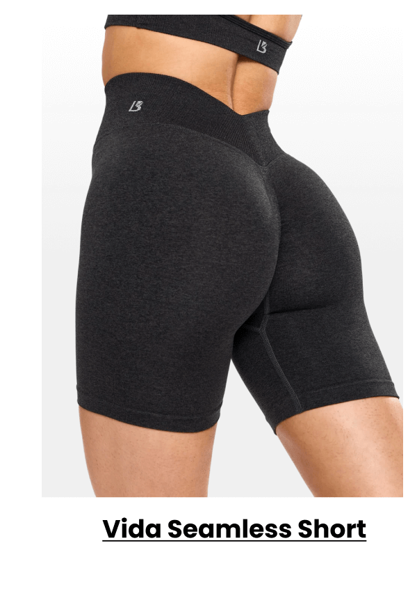 Vida Seamless Short - Charcoal