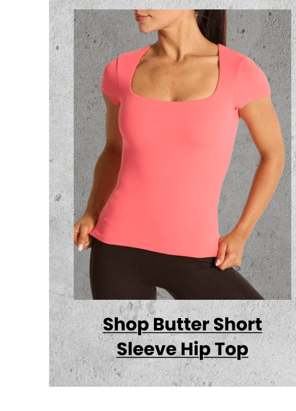 Shop Butter Short Sleeve Hip Top