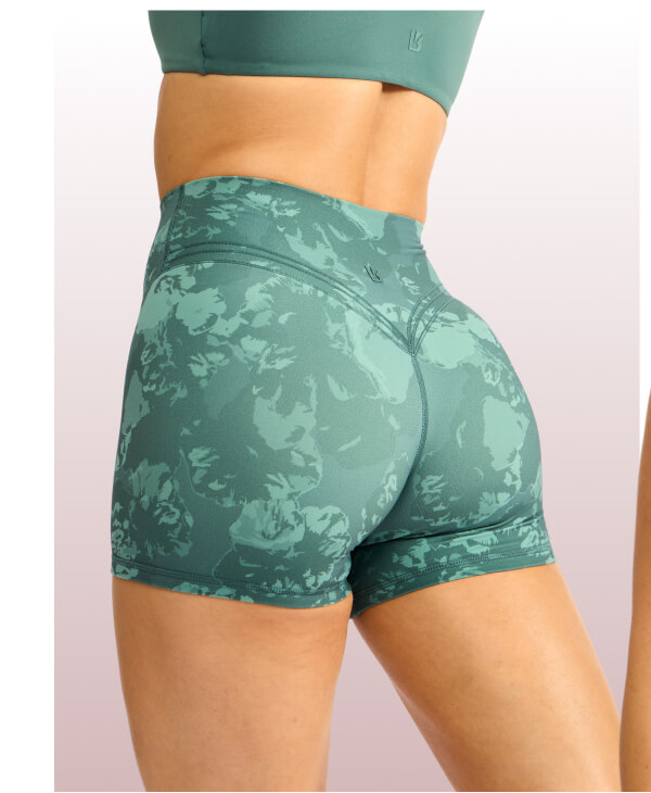 Micro Legacy Short 4" in Ivy Dahlia