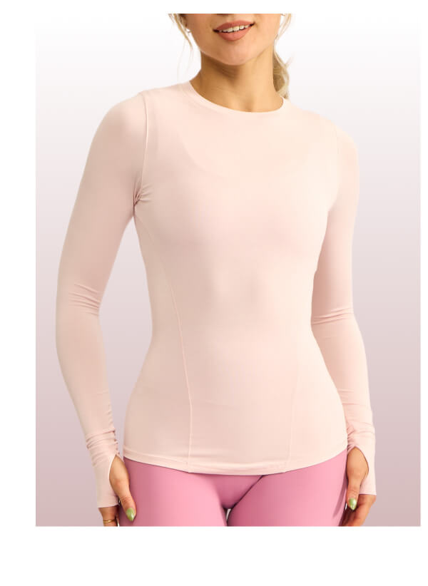Halo Long Sleeve Tee in Love Story&nbsp;
