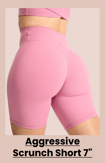 Aggressive Scrunch Short 7"