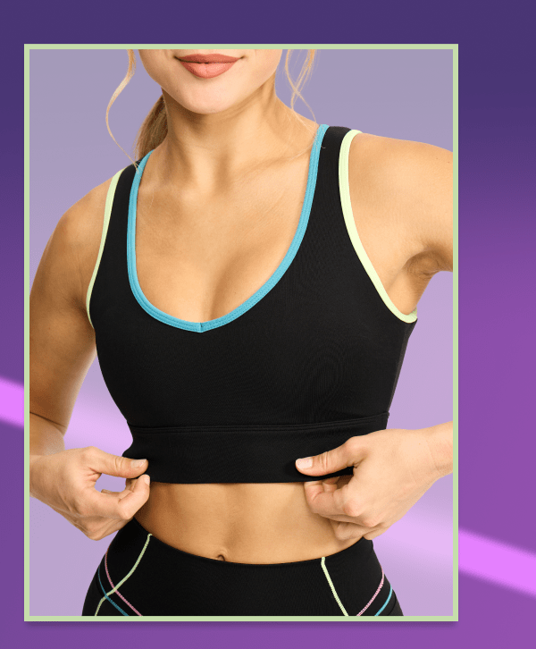 Airbrush Maraschino Sports Bra