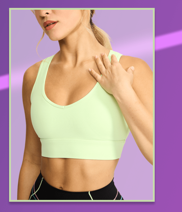 Airbrush Maraschino Sports Bra