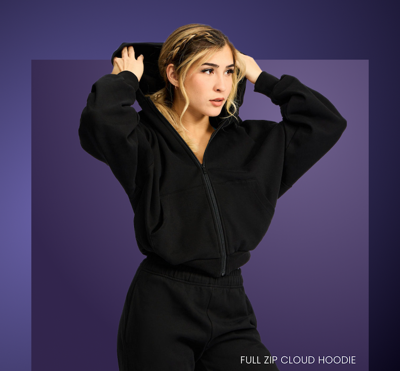 Full Zip Cloud Hoodie